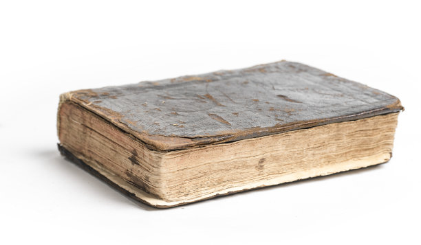 复古书籍（含裁剪路径，白色背景）图片下载