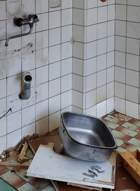 旧水槽厨房装修主题图片下载