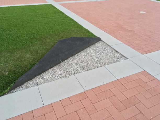 有缺陷的假草被大风吹起图片下载