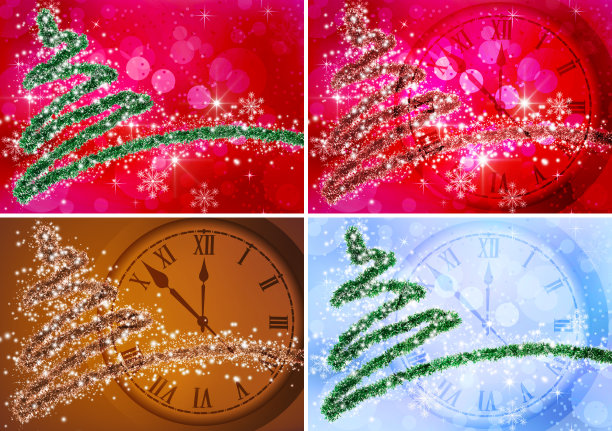 美丽的圣诞贺卡特写图像图片下载