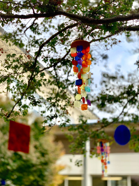 树装饰点缀图片下载