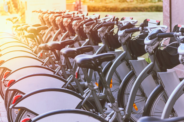 有很多自行车出租图片下载