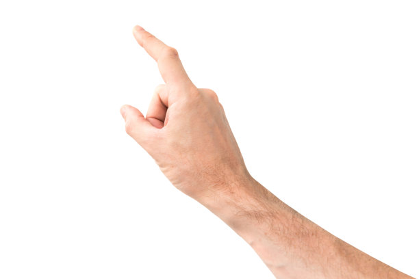 人的手触摸或指向某物图片下载