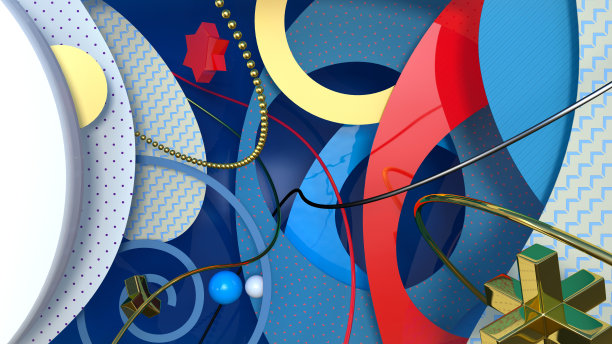 抽象的几何背景图片下载