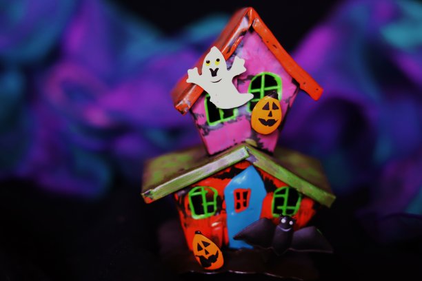 万圣节装饰一个南瓜鬼图片下载