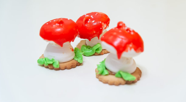 奇特的蘑菇蛋糕图片下载