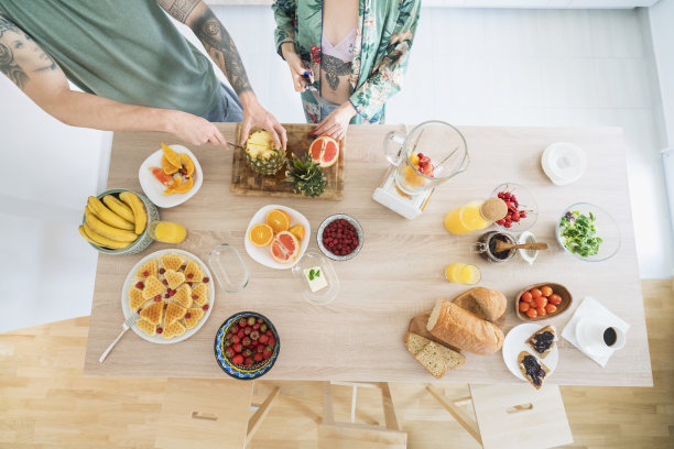做一顿健康早餐图片下载