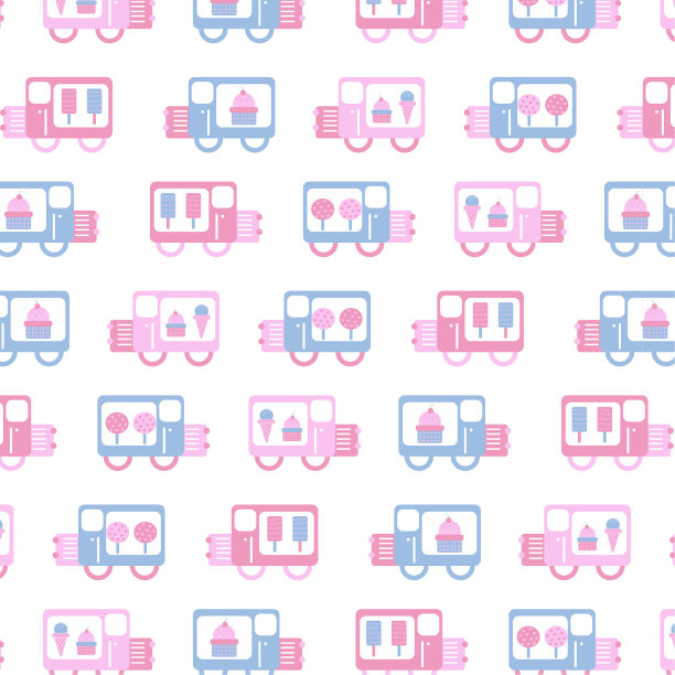 夏天的水果和冰淇淋图片下载