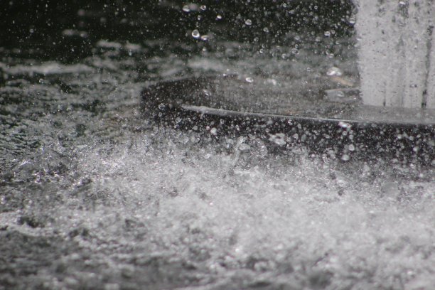 有水滴的喷泉图片下载