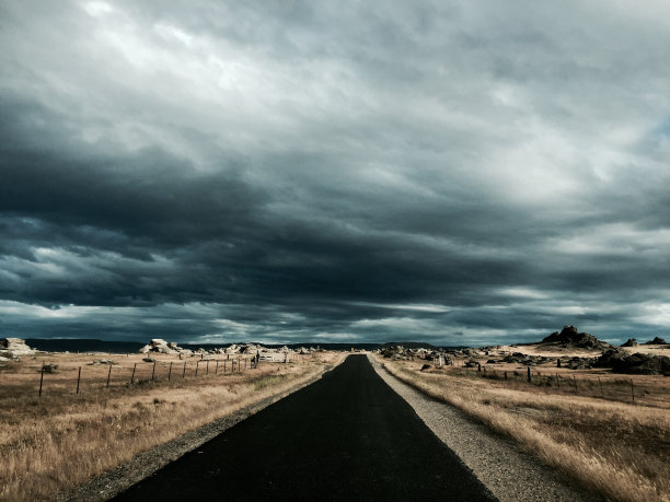 空无一人的道路图片下载