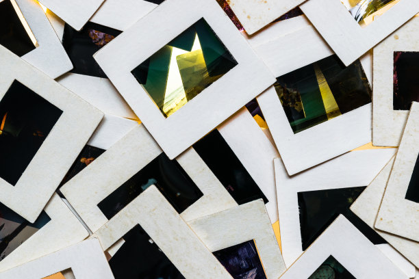 复古空白照片幻灯片照明背景图片下载