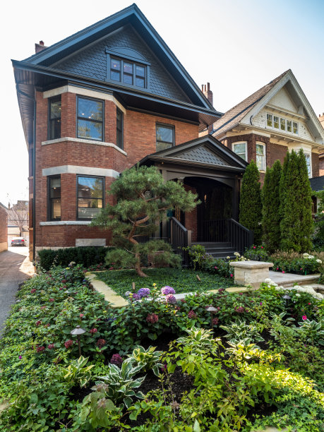 豪华城市住宅外观图片下载