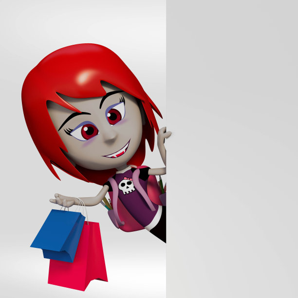 女学生装扮成吸血鬼图片下载