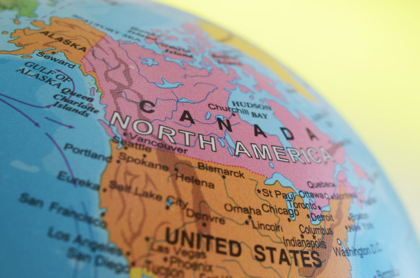 加拿大的地图图片下载