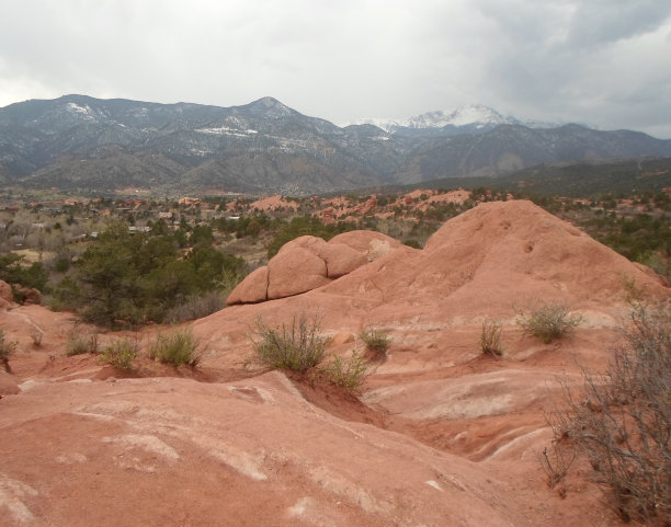 科罗拉多州即将到来的风暴。图片下载
