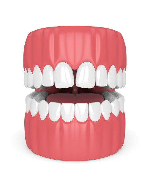 牙的三维渲染与收敛的隔膜图片下载