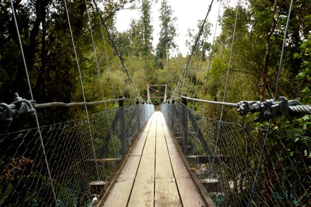 霍基提卡峡谷的一座桥图片下载