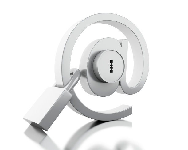 3d邮件签名与锁和挂锁图片下载