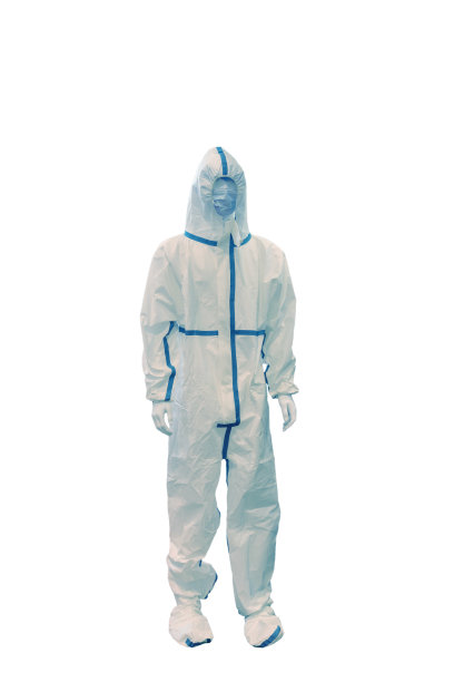医用防护服上隔离白色图片下载