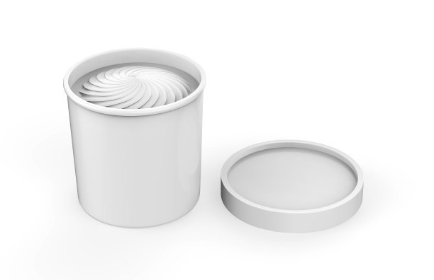 冰淇淋杯模型图片下载