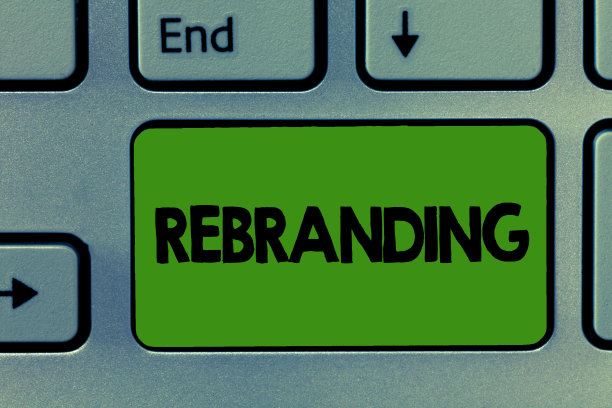 展示重塑品牌的概念性手写。商业图片展示改变企业形象的公司组织和营销策略图片下载