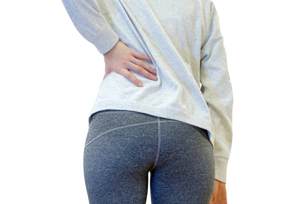 女性腰背部疼痛图片下载