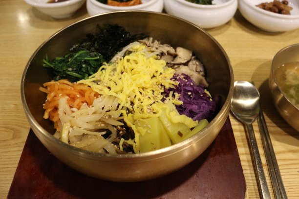拌饭，韩国传统食物图片下载