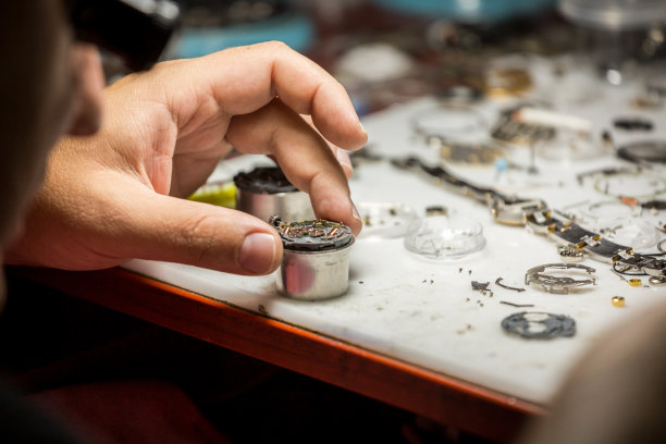 钟表店车间图片下载