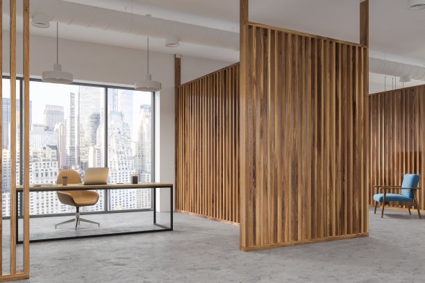 木墙经理办公室图片下载