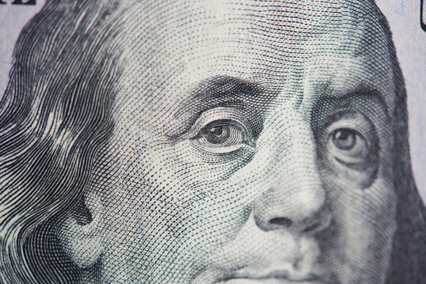 富兰克林总统的头像图片下载