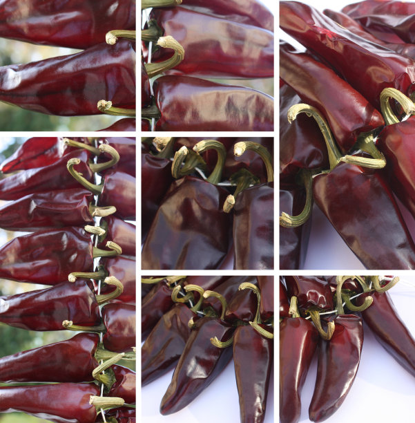 巴斯克地区的Espelette辣椒图片下载