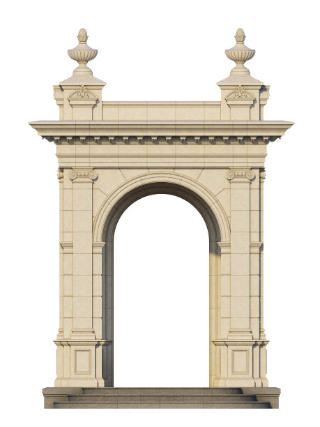 经典风格的街机。三维渲染图片下载