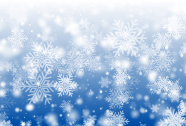 雪花假日背景图片下载