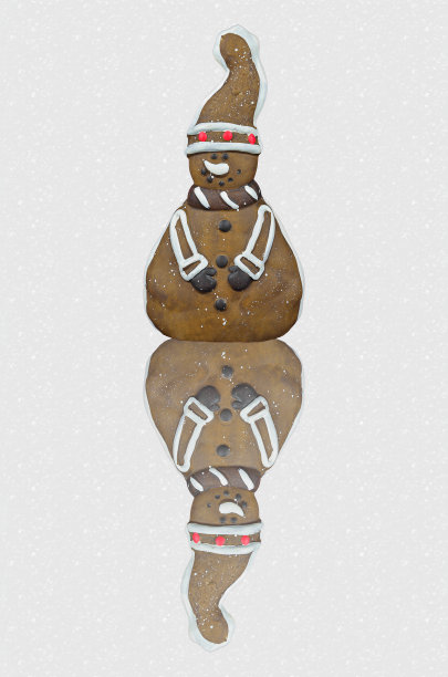 姜饼人与反思图片下载