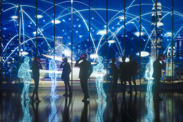 商人在VR香港电磁信号图片下载