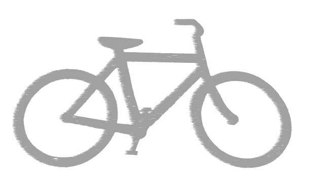 孤立在白色背景移动快速自行车标志图片下载