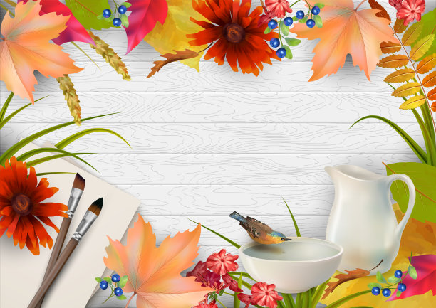 秋季自然背景图片下载