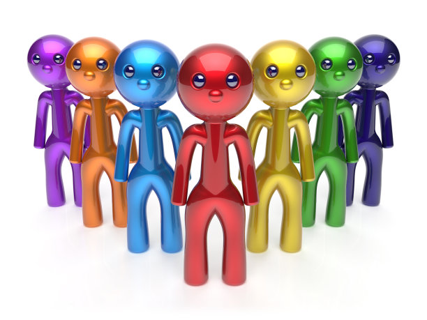 领导，商人，指挥官，团队性格图片下载