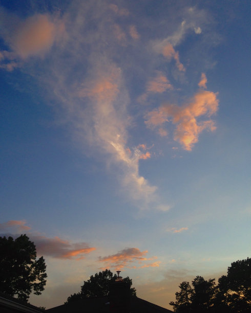 夏日天空纽约图片下载