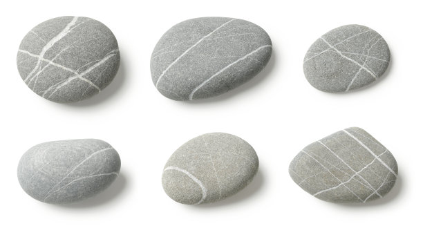 条纹鹅卵石图片下载