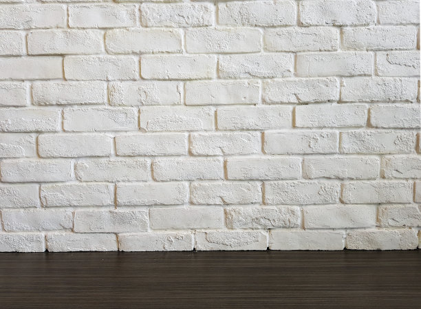 室内有白砖墙，一面墙是白砖墙图片下载