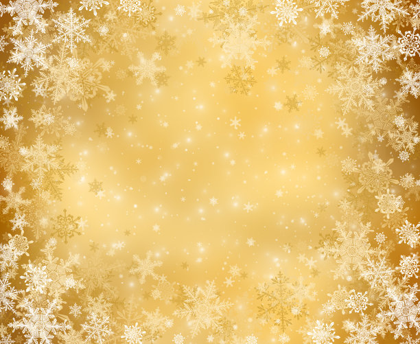 金色圣诞装饰背景图片下载