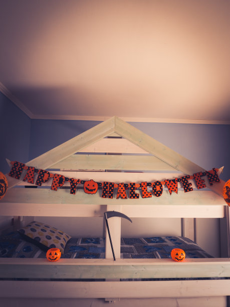 儿童房装饰万圣节假期图片下载