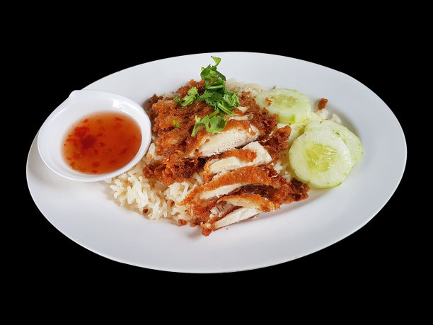 炸鸡饭图片下载