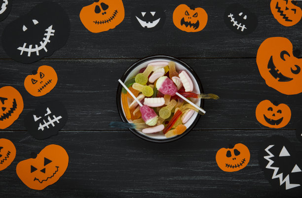 万圣节的节日背景图片下载