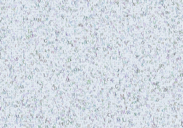 设计元素:混杂字母的背景图片下载