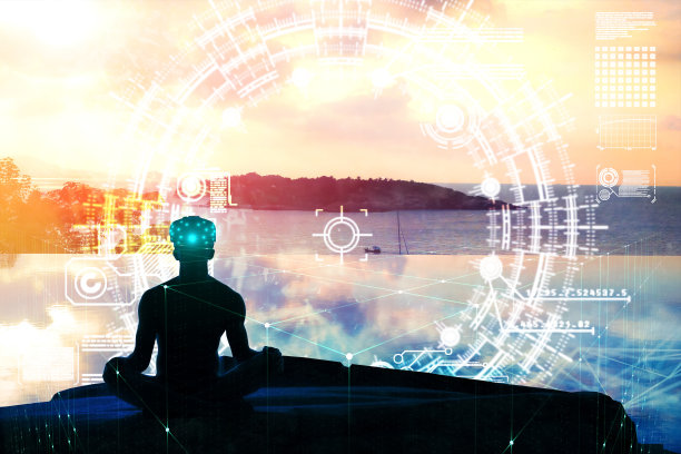 VR冥想的好主意图片下载