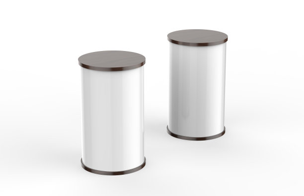 广告展示旗帜站推广圆桌图片下载