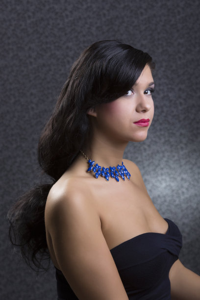 美丽的黑发图片下载