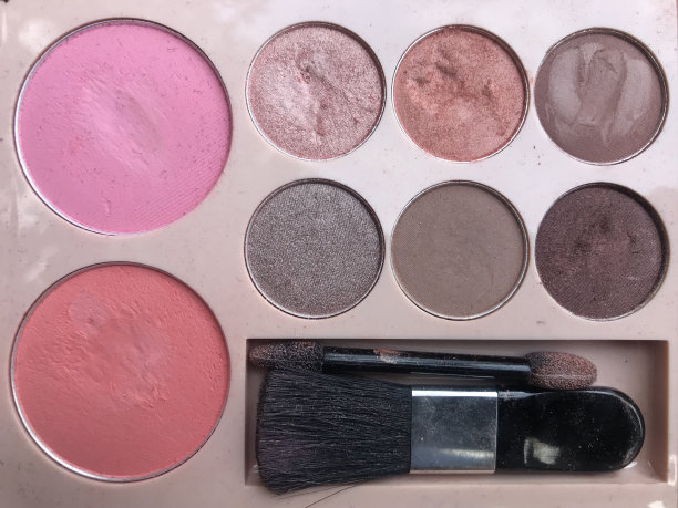 脸部化妆用化妆刷图片下载